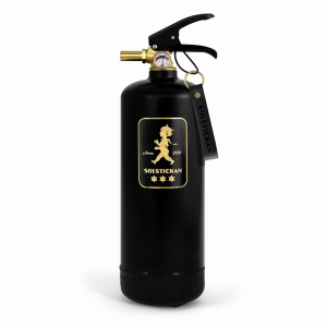 solstickan brandsläckare svart/guld