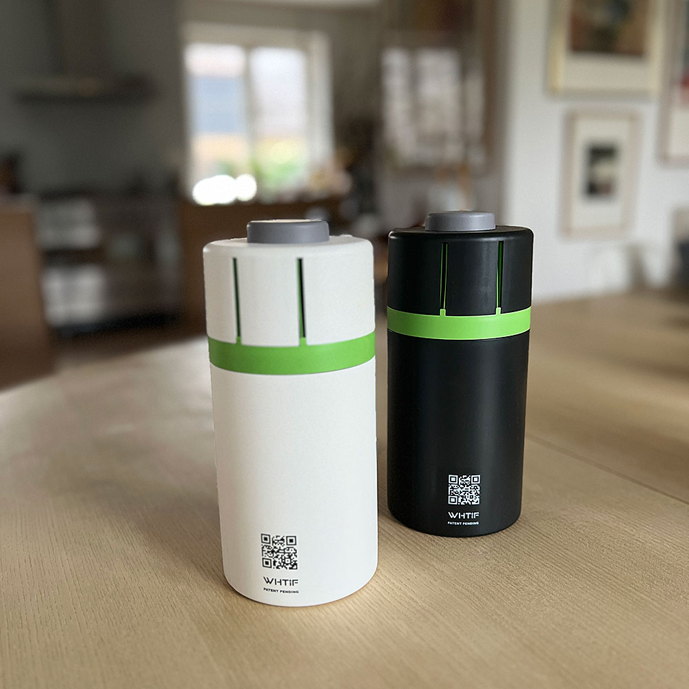 batteribox svart vit